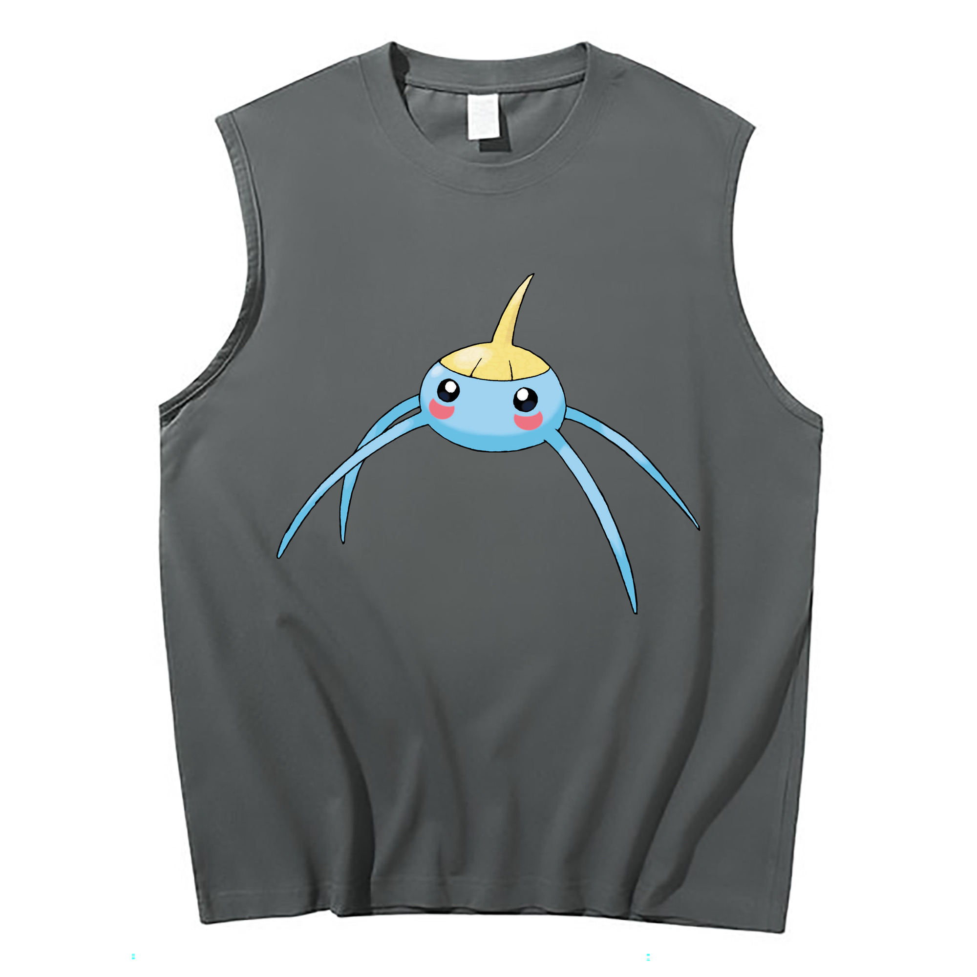 （画像用） ポケットモンスター Pokémon コットン100％タンクトップ（フロントプリント）
